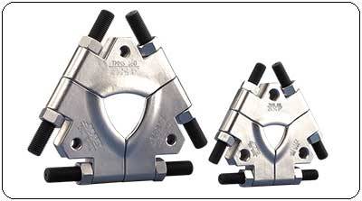 Трехсекционные съемные пластины