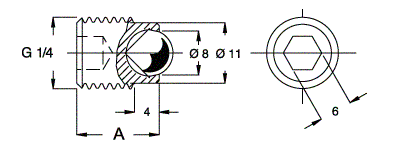 Пробка для гидравлики