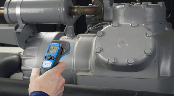 Пример использования инфракрасного термометра TKTL 20