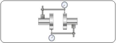 Применение индикатора часового типа при несоосности валов