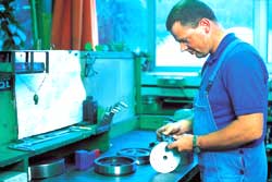 Создание образца тарельчатых пружин