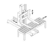 подъемное устройство на подшипниках Heavy-Rail