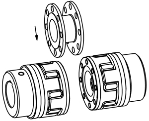 муфта Rotex ZS-DKM