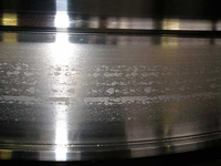 повреждение поверхности подшипника микровыкрашивание