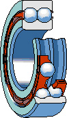 двухрядный радиальный шарикоподшипник