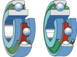 подшипники типа Y с квадратным или шестигранным отверстием