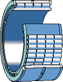многорядный бессепараторный цилиндрические роликоподшипник