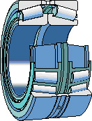 спаренный конический роликоподшипник