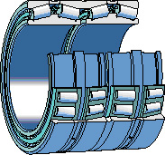 четырехрядный конический роликоподшипник