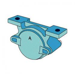 неразъемный стационарный корпус подшипника TVN