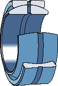 подшипник скольжения открытого типа