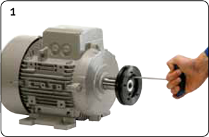 монтаж упругой муфты