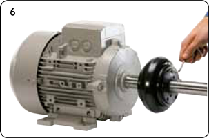 монтаж упругой муфты