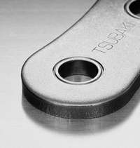 пластина соединительного звена цепи Tsubaki ANSI G7 с радиальной проточкой